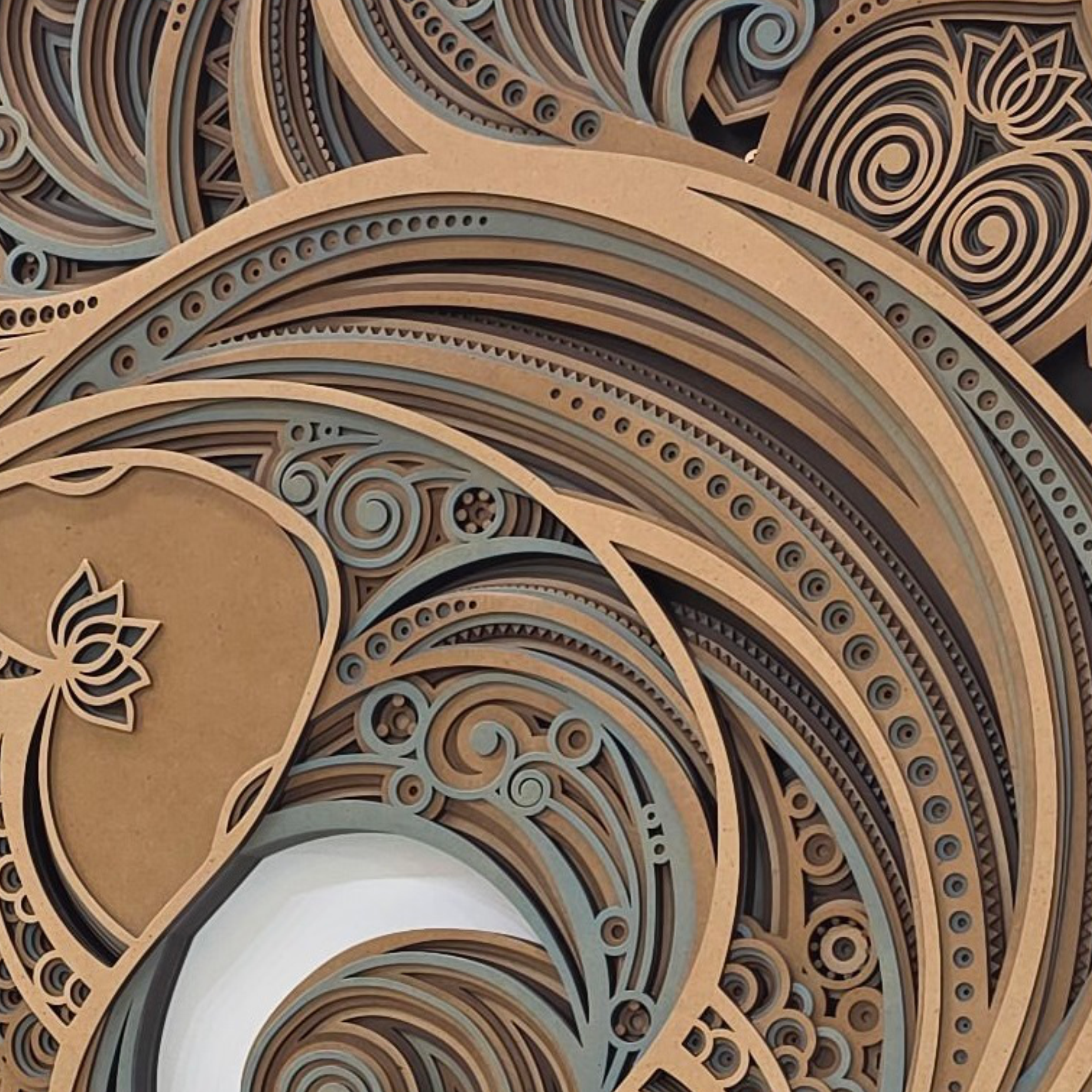 THE SOLAR HIVE - Multilayer Wall Art - Image 4