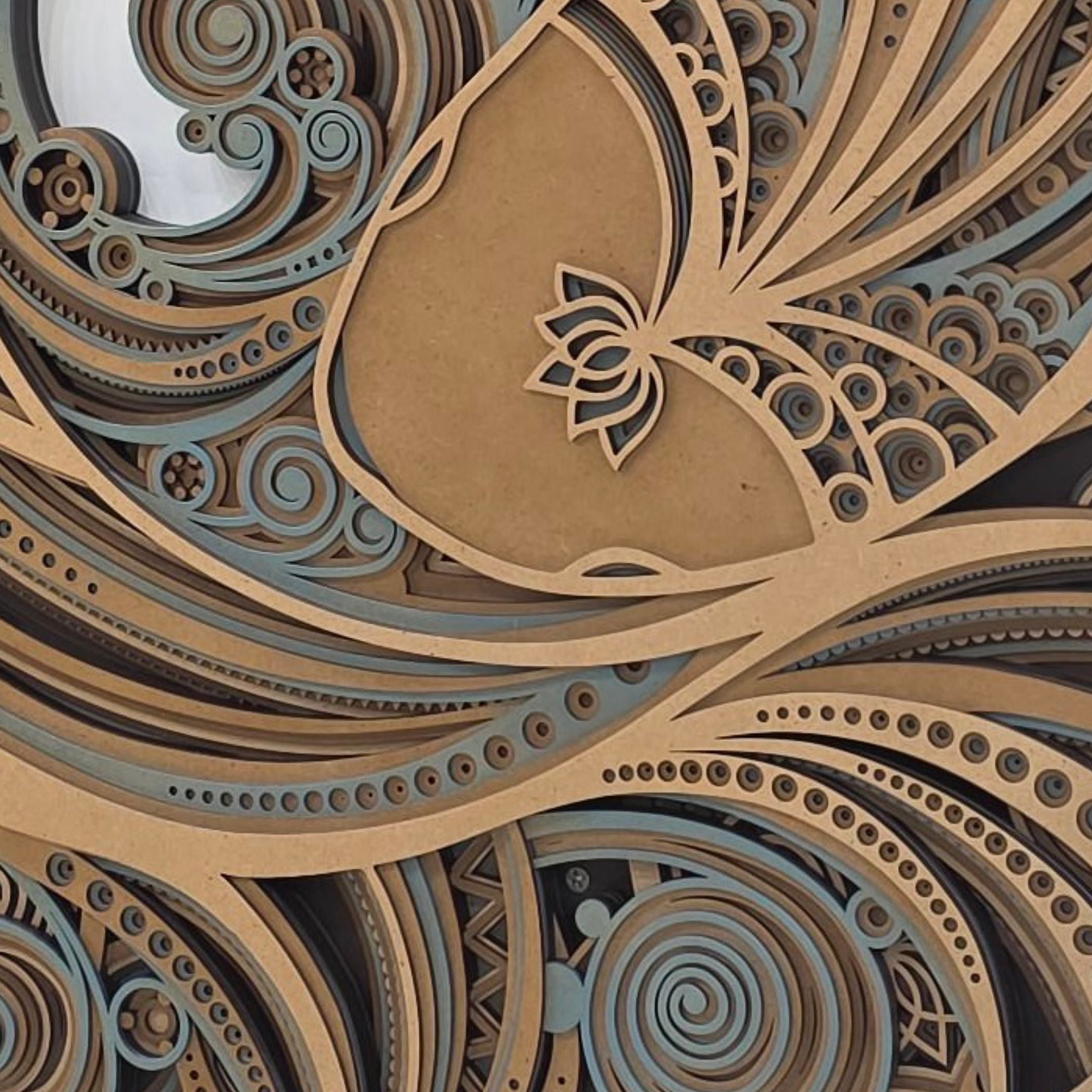 THE SOLAR HIVE - Multilayer Wall Art - Image 5